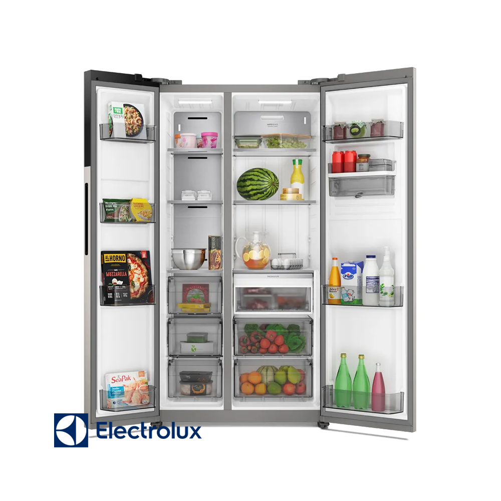 Refrigeradora Electrolux Side By Side 611 Litros Inverter ERS65F1Q5BI