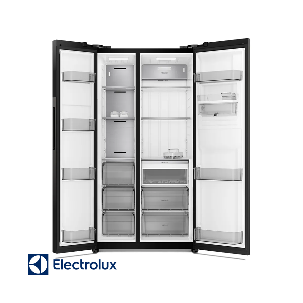 Refrigeradora Electrolux Side By Side 611 Litros Inverter ERS65F1Q5BB