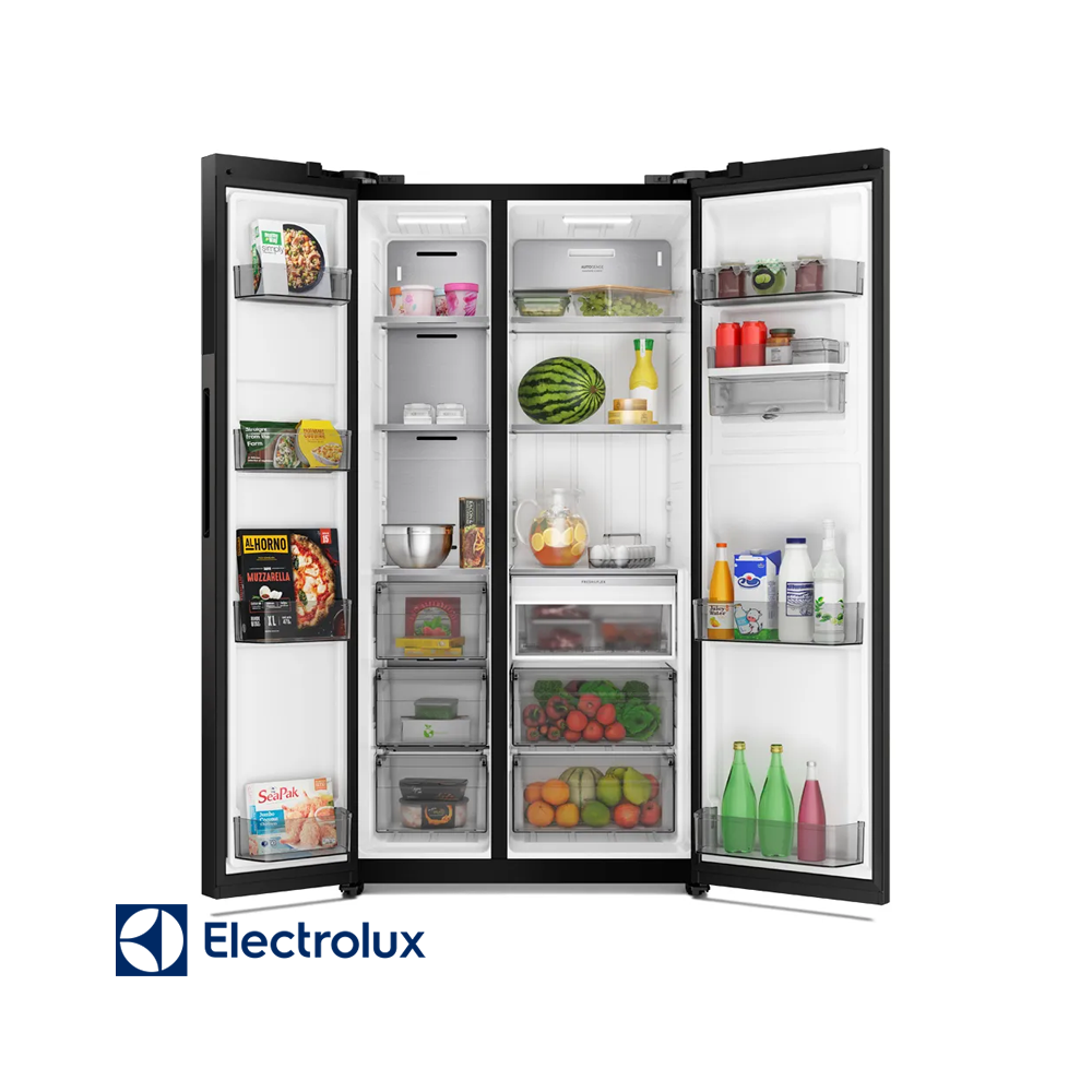Refrigeradora Electrolux Side By Side 611 Litros Inverter ERS65F1Q5BB