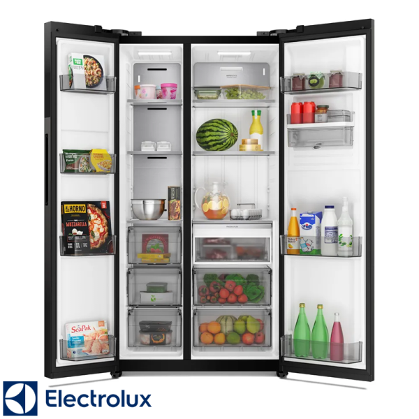 Refrigeradora Electrolux Side By Side 611 Litros Inverter ERS65F1Q5BB