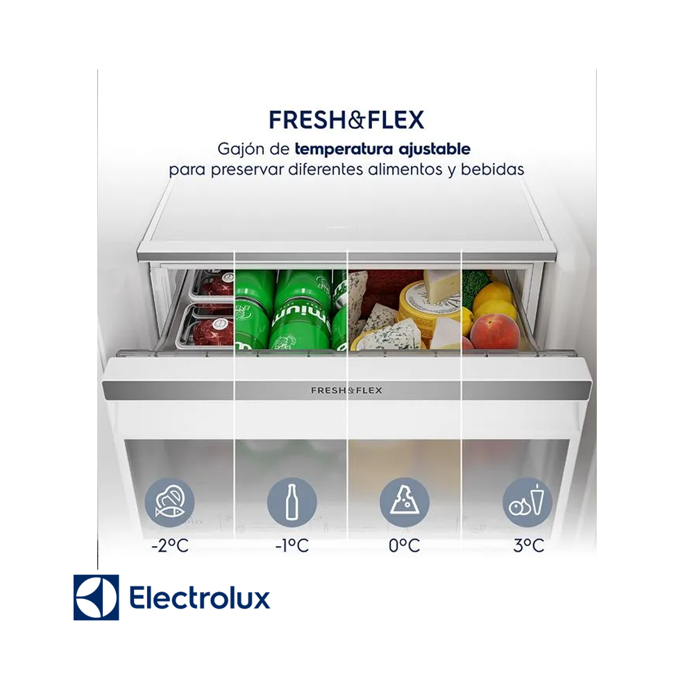 Refrigeradora Electrolux Side By Side 611 Litros Inverter ERS65F1Q5BB