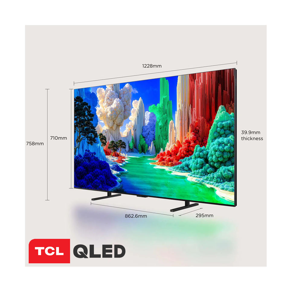 Televisor TCL Premium QLED 55″ Pulgadas GoogleTV Ultra HD 4K 55A400