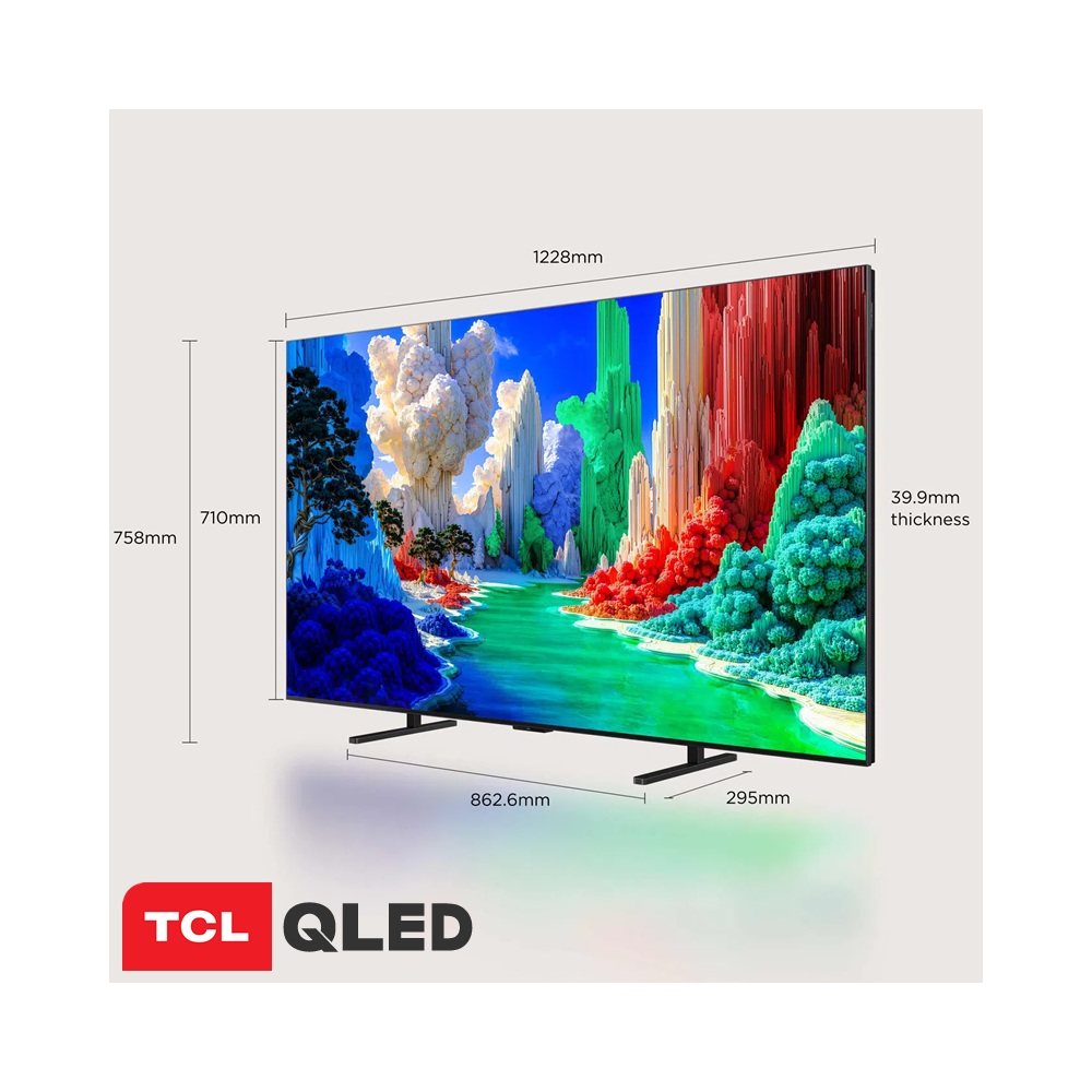 Televisor TCL Premium QLED 55″ Pulgadas GoogleTV Ultra HD 4K 55A400
