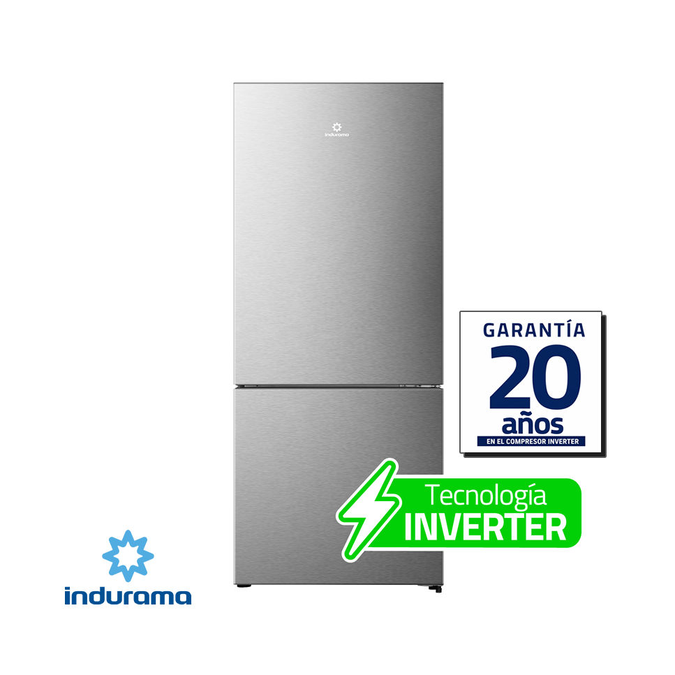 Refrigeradora French Door Indurama 404 Litros Inverter RI-6451 CR