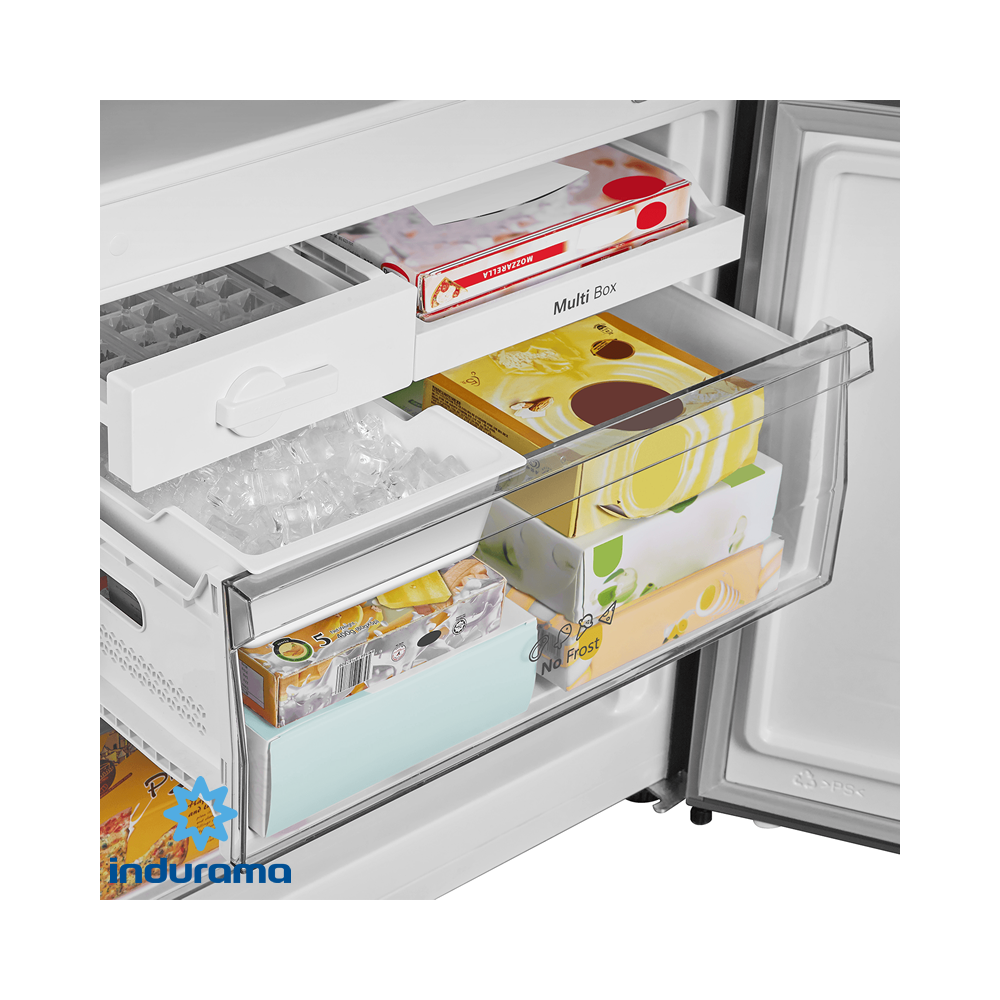 Refrigeradora French Door Indurama 404 Litros Inverter RI-6451 CR