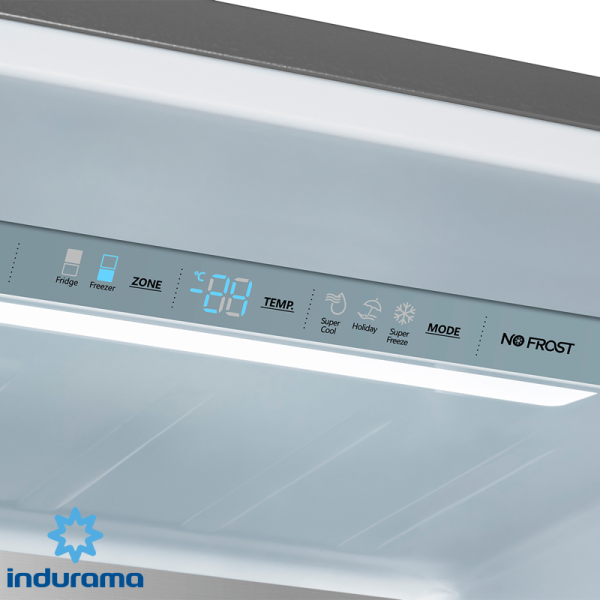 Refrigeradora French Door Indurama 404 Litros Inverter RI-6451 CR