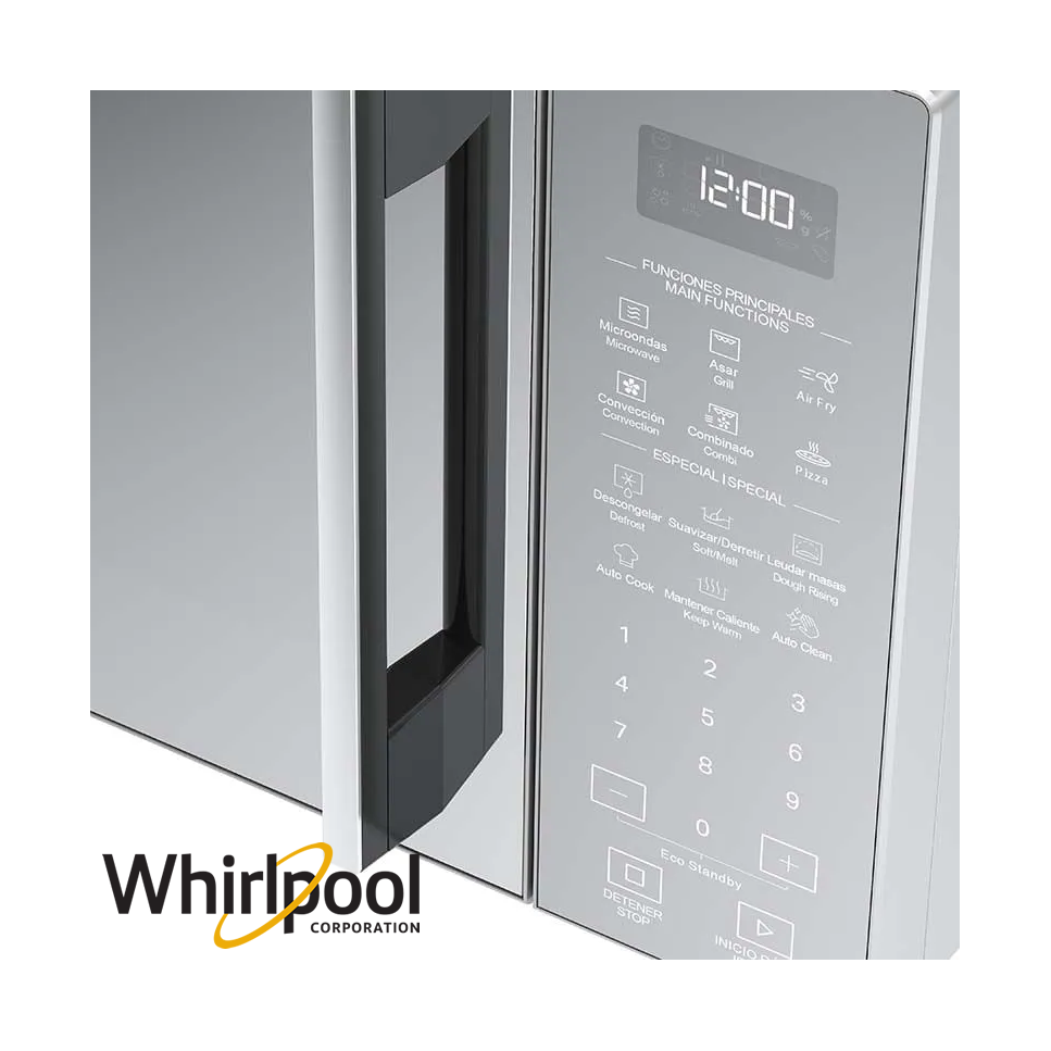 Microondas Con Air Fryer Whirlpool 29 litros - 900W WM3911D