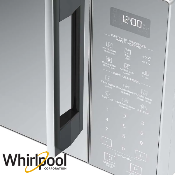 Microondas Con Air Fryer Whirlpool 29 litros - 900W WM3911D