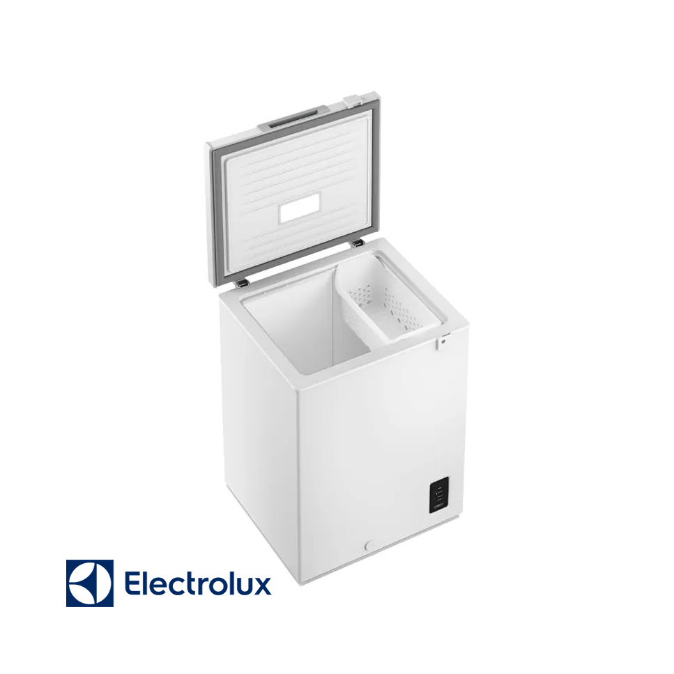 Congelador Horizontal Electrolux Inverter 141 Litros Puerta Metálica EFH15S3