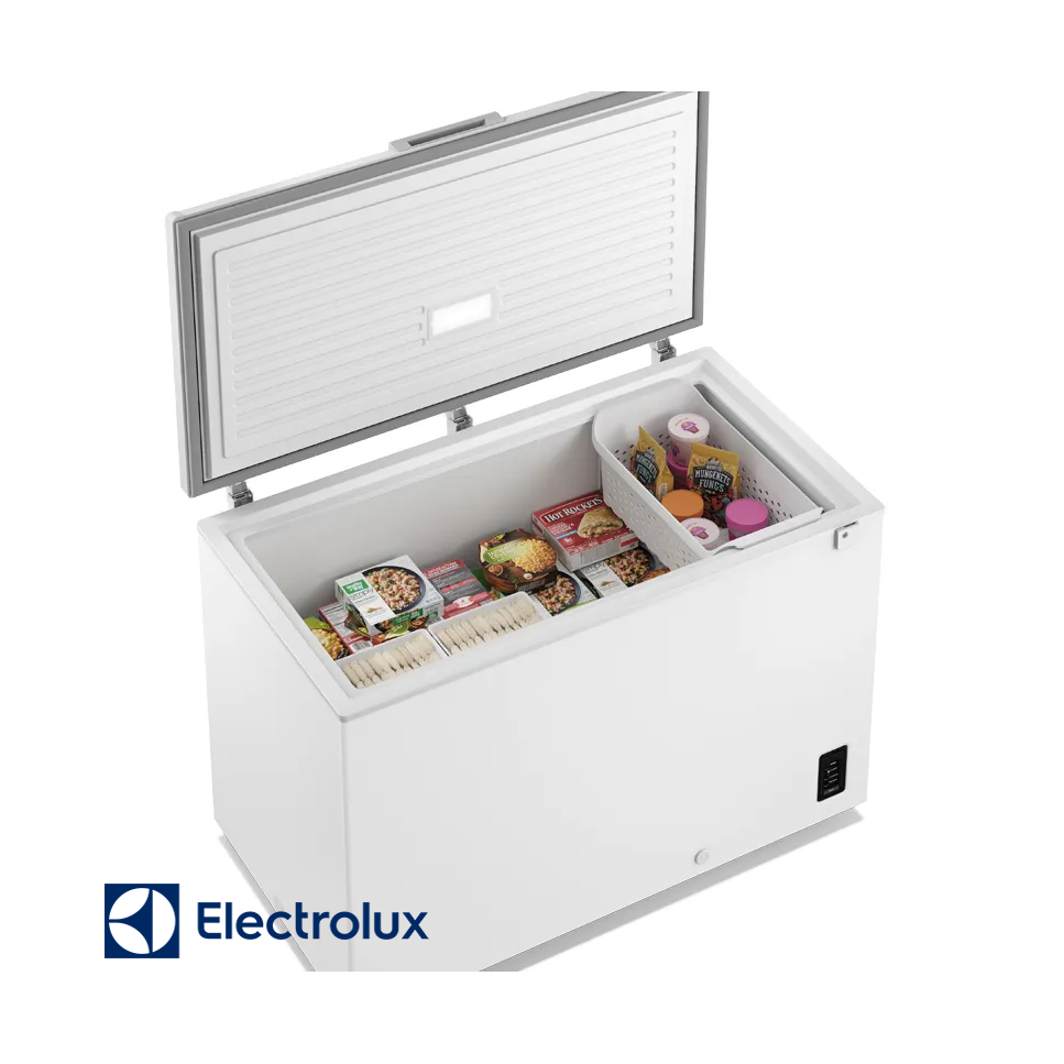 Congelador Horizontal Electrolux Inverter 366 Litros Puerta Metálica EFH38S3