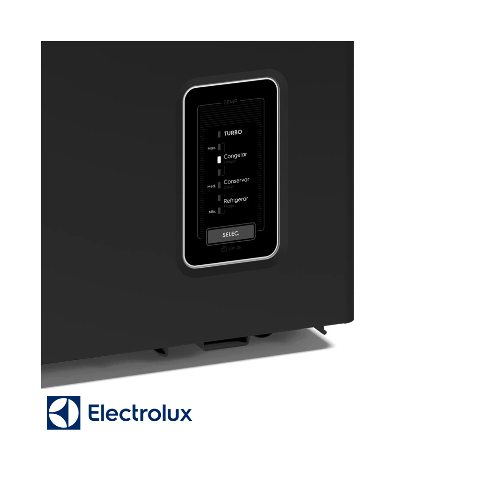 Congelador Horizontal Electrolux Dual 95 Litros Puerta Metálica EFH10S3Q5AB