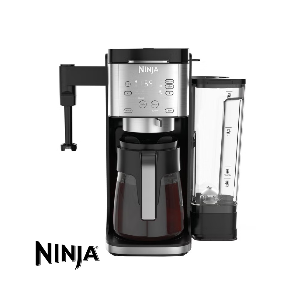 Cafetera NINJA Dual de 2 Litros con Jarra Cristal y Panel Digital CFP150CO