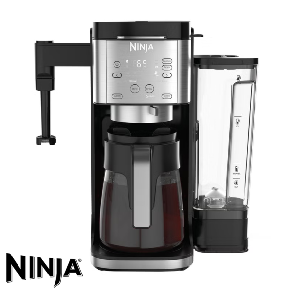 Cafetera NINJA Dual de 2 Litros con Jarra Cristal y Panel Digital CFP150CO