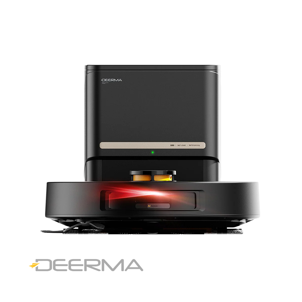 Aspiradora Robot DEERMA 13000Pa Con Estación de Vaciado Automático DEM-S30