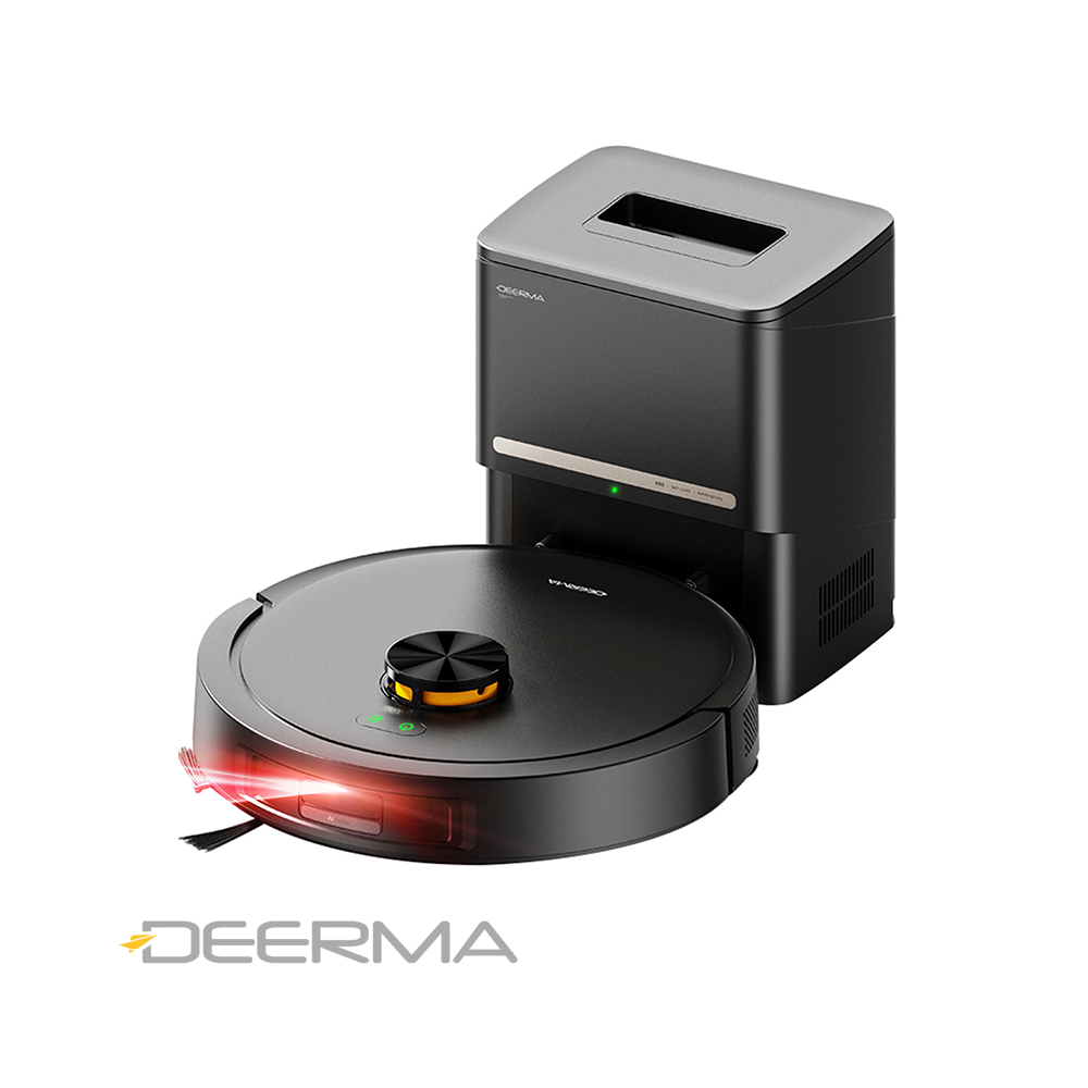 Aspiradora Robot DEERMA 13000Pa Con Estación de Vaciado Automático DEM-S30