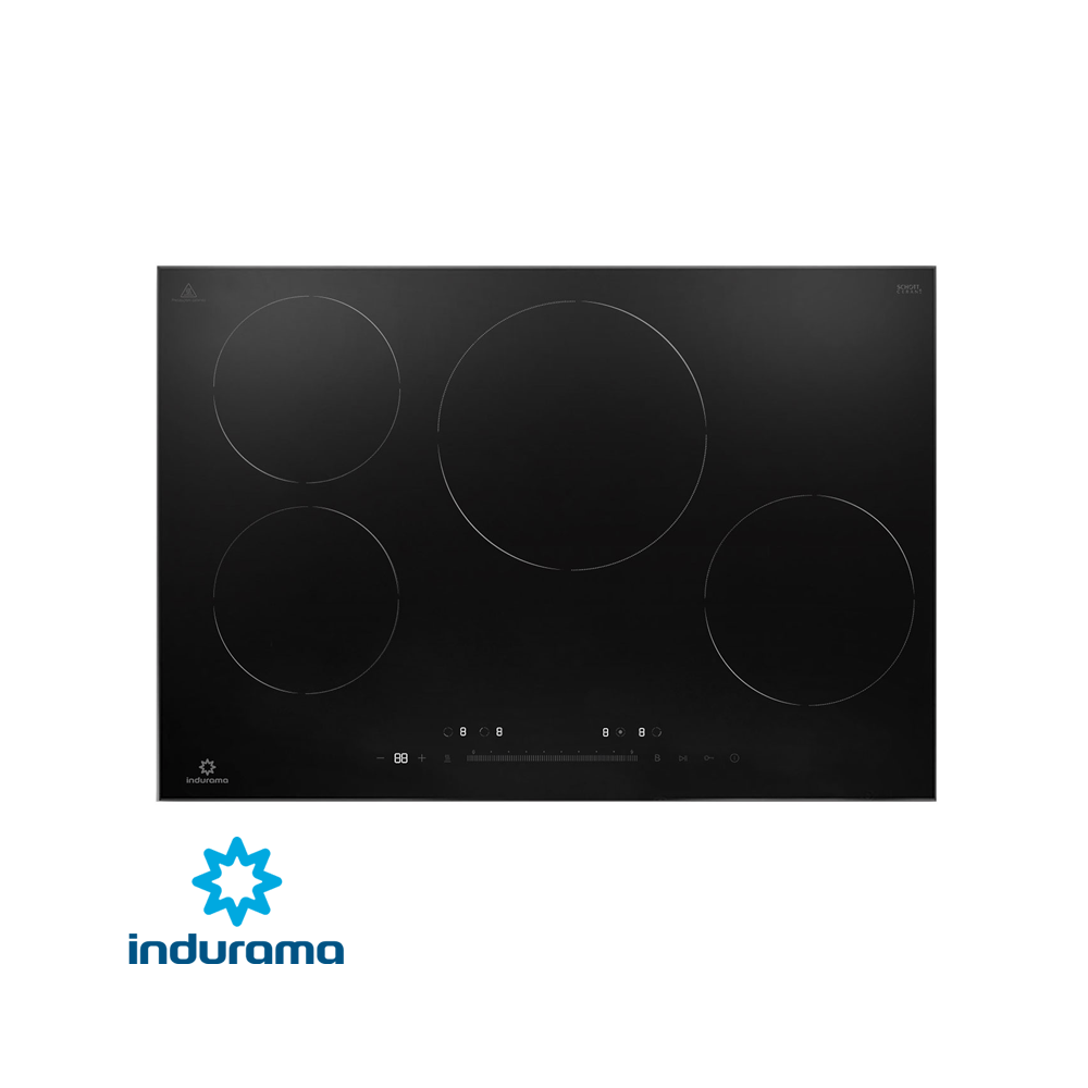 Encimera de Inducción Indurama 4 Zonas 77cm 7200W EI-4PVI802