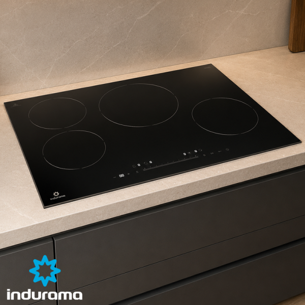 Encimera de Inducción Indurama 4 Zonas 77cm 7200W EI-4PVI802