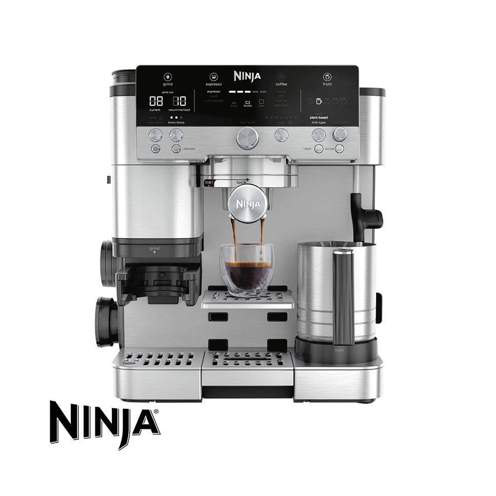 Cafetera Ninja Luxe Café Premier 3 en 1 Espresso y Capuchino ES655CO