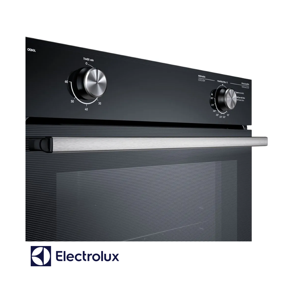 Horno Electrolux Empotrable de Gas 220v Convección de 60 cm OE8GL