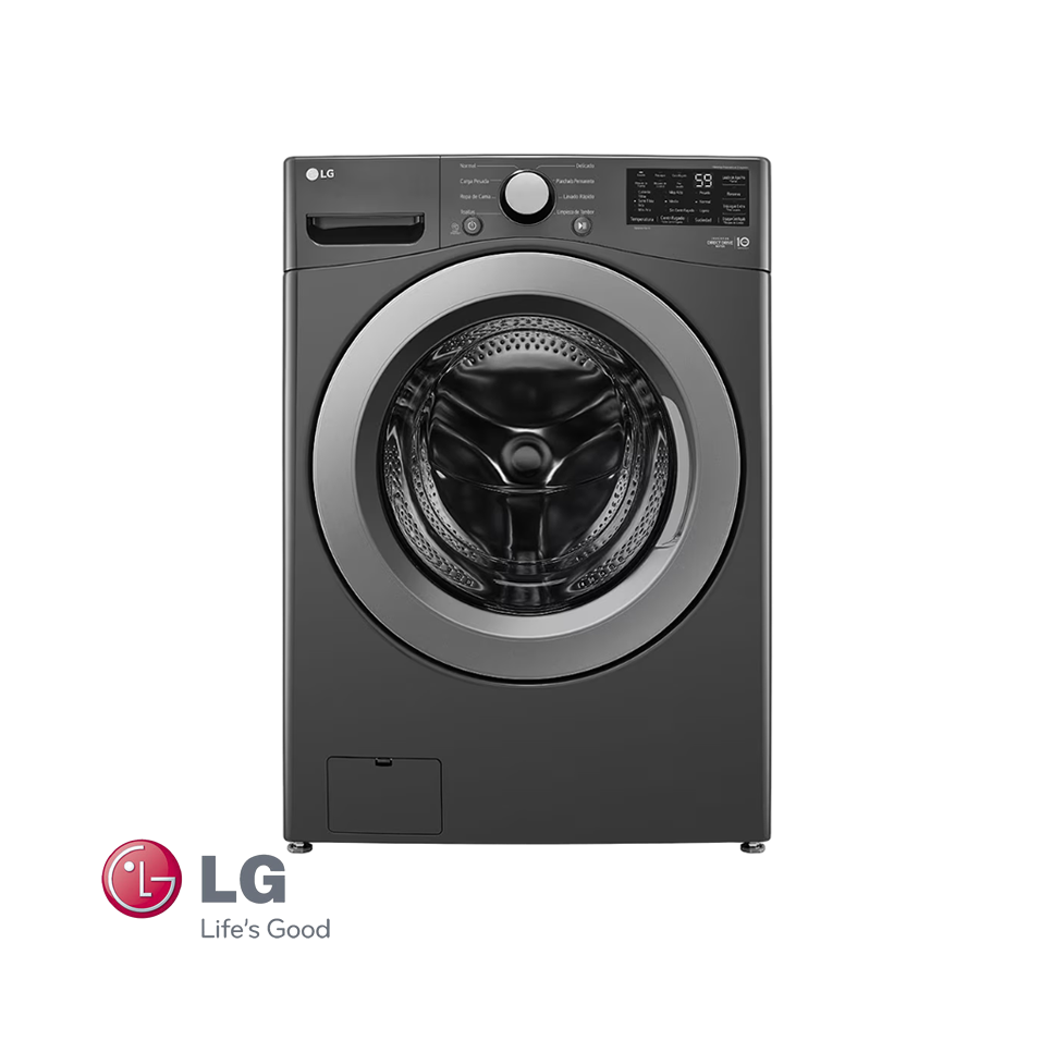 Lavadora Carga Frontal LG 25 Kgs – 55 Lbs Motor Inverter WM25MV2S6W