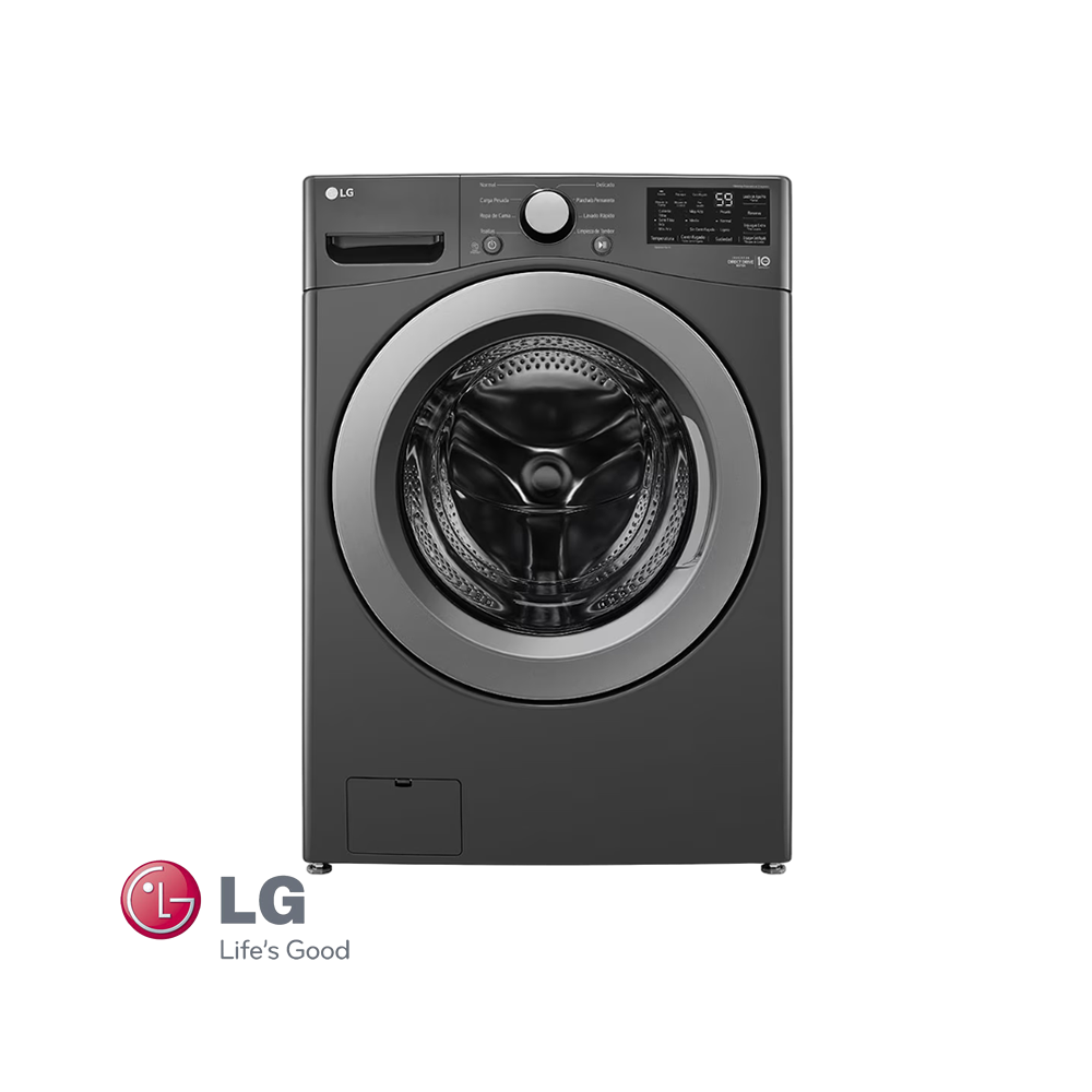 Lavadora Carga Frontal LG 25 Kgs – 55 Lbs Motor Inverter WM25MV2S6W