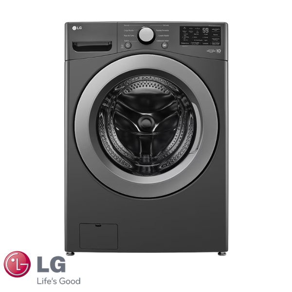 Lavadora Carga Frontal LG 25 Kgs – 55 Lbs Motor Inverter WM25MV2S6W