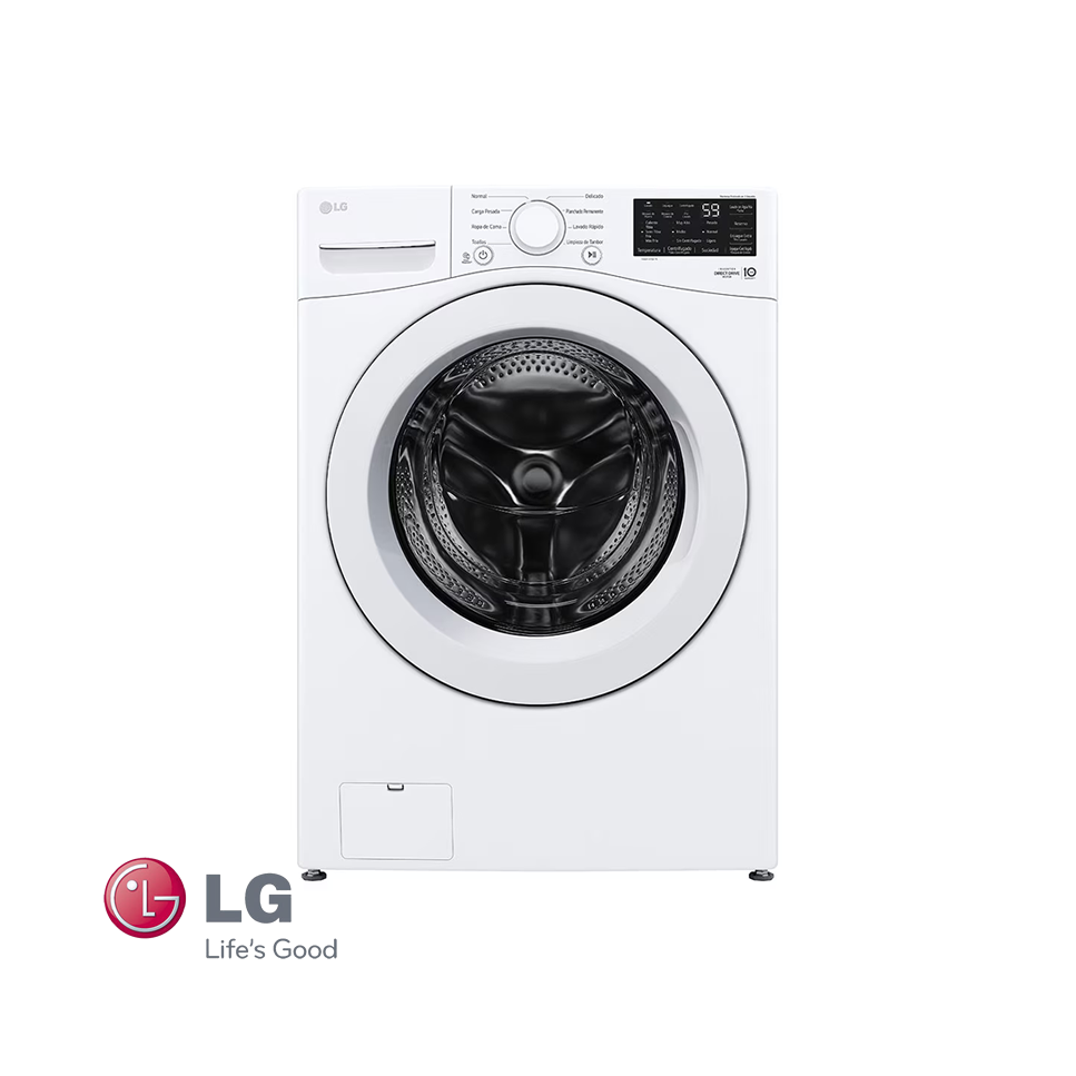 Lavadora Carga Frontal LG 25 Kgs – 55 Lbs Motor Inverter WM25WV26W