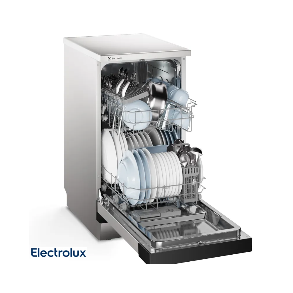 Lavavajillas Electrolux 10 Servicios con Programa Rápido y Modo ECO EHFF10E7M