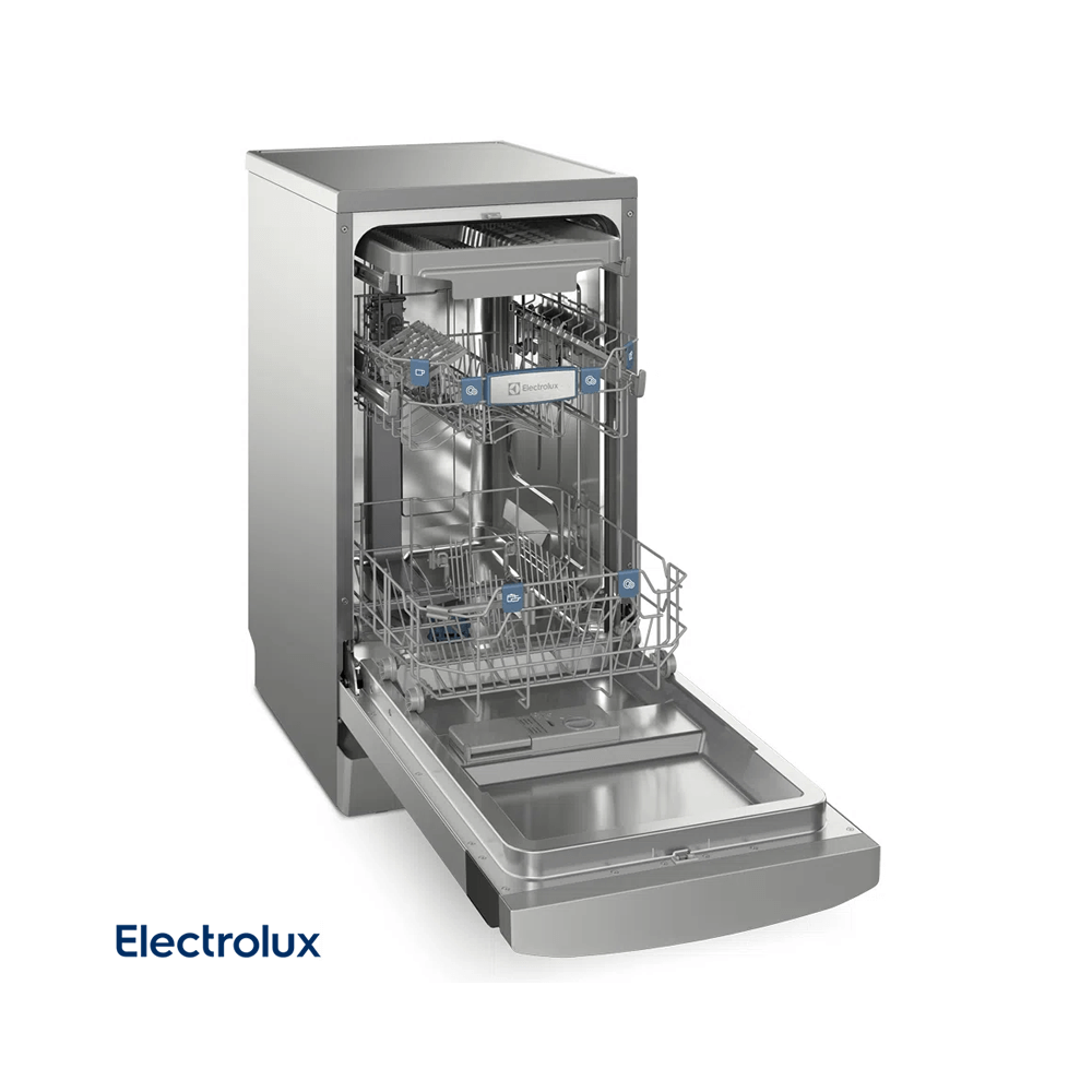 Lavavajillas Electrolux 10 Servicios con Higienizador PEQUEÑO GOLPE FRONTAL EHFE10T7MSBUS