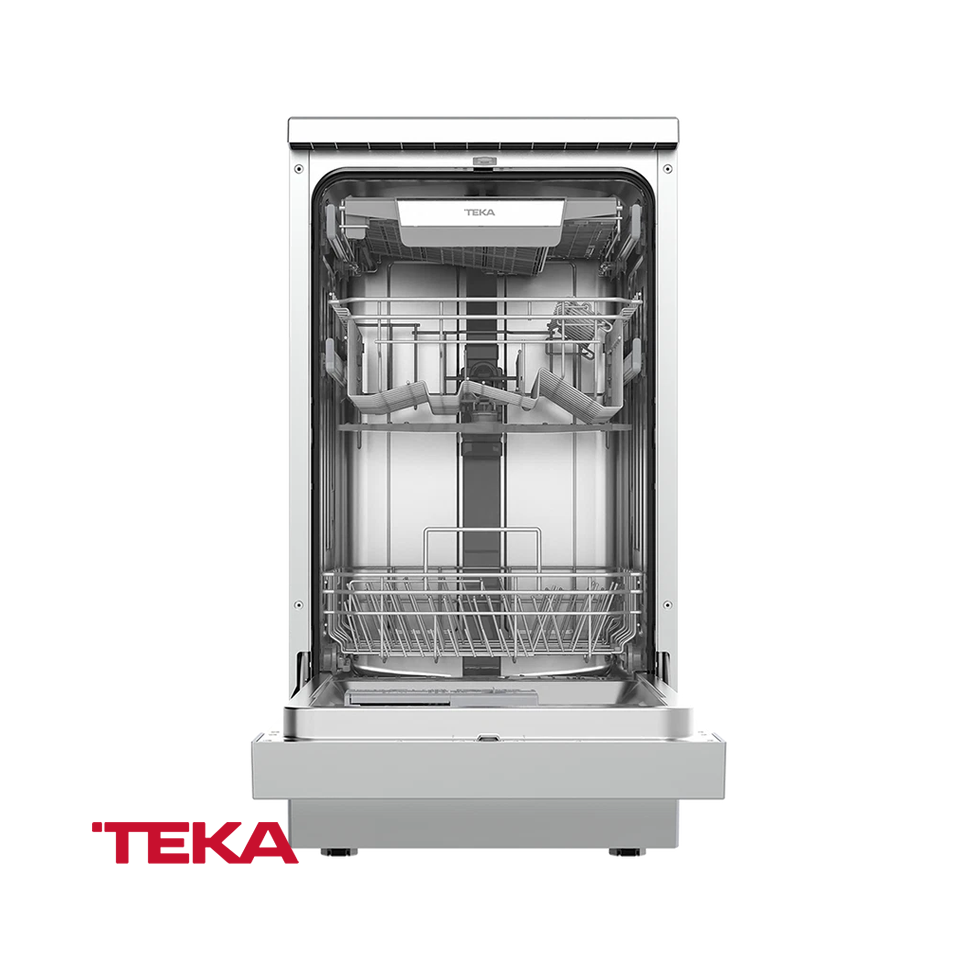 Lavavajillas TEKA de Libre Instalacion 10 Servicios - 45 cm DFS 74850