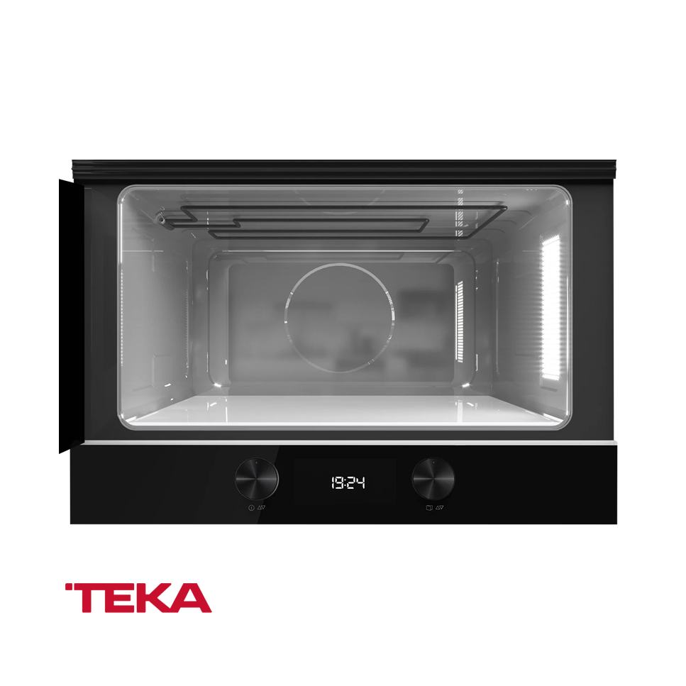 Combo Teka Horno Eléctrico 9 Funciones + Microondas 22 Litros Empotrable 220v