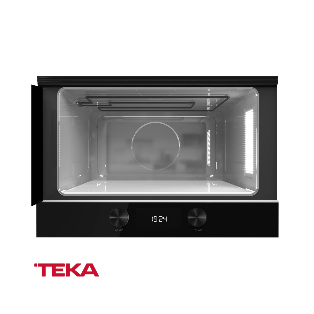 Combo Teka Horno Eléctrico 9 Funciones + Microondas 22 Litros Empotrable 220v