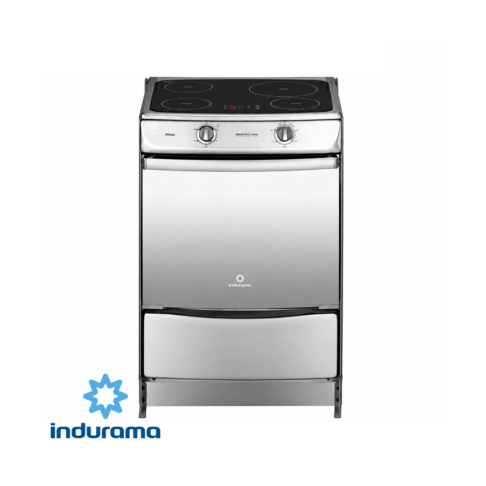 Cocina de Inducción con Horno Indurama 4 Zonas 7200 Watts PRAGA