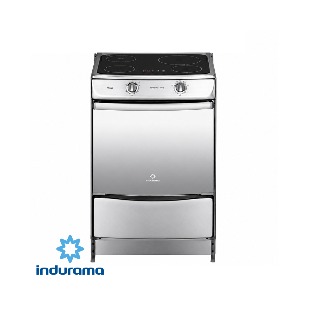 Cocina de Inducción con Horno Indurama 4 Zonas 7200 Watts PRAGA
