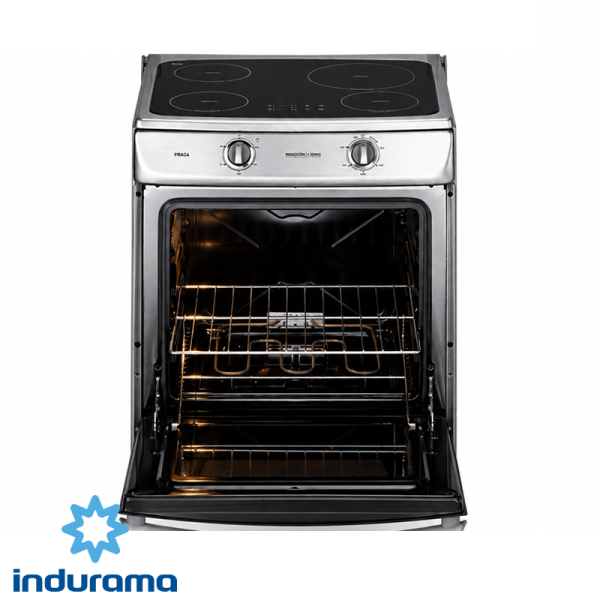 Cocina de Inducción con Horno Indurama 4 Zonas 7200 Watts PRAGA