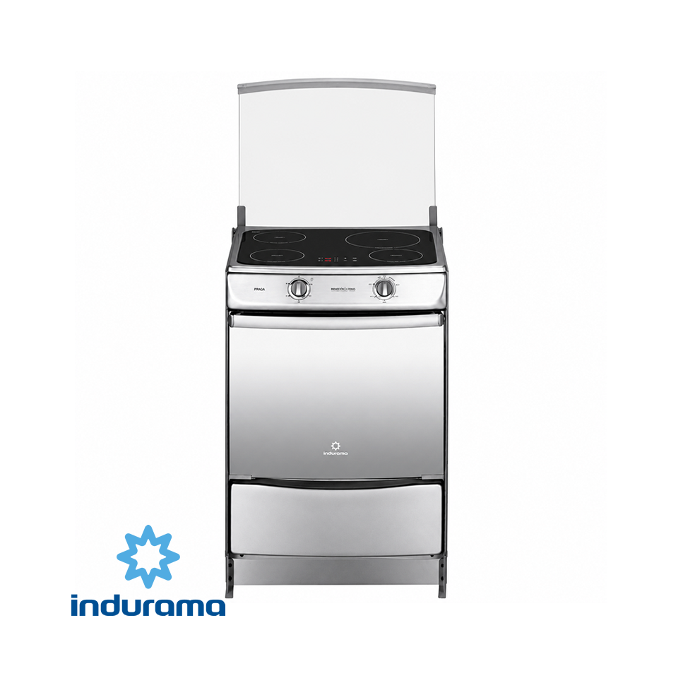 Cocina de Inducción con Horno Indurama 4 Zonas 7200 Watts PRAGA