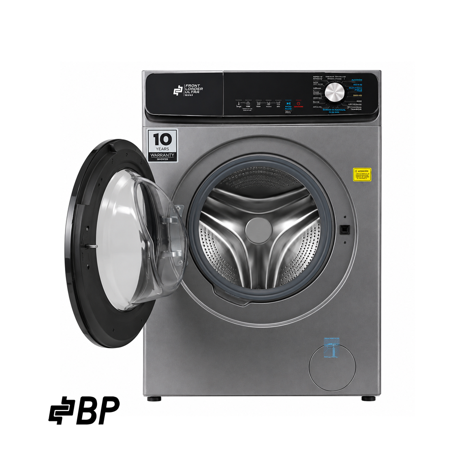 Lavadora Secadora BP 16 kgs Eléctrica 110v Inverter Gris FRONT LOADER ULTRA