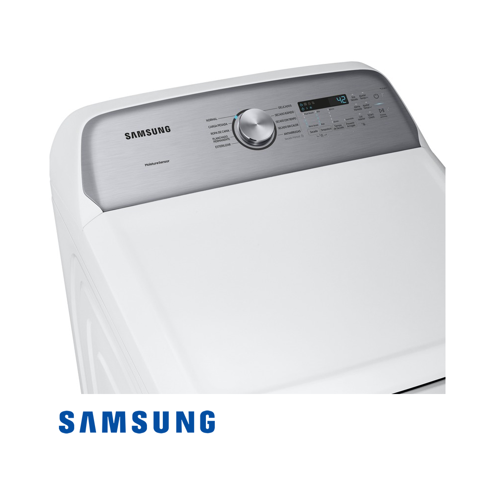 Secadora de Ropa Samsung de Gas 24 Kgs – 53 Lbs Conexión 220V DV24A5370W