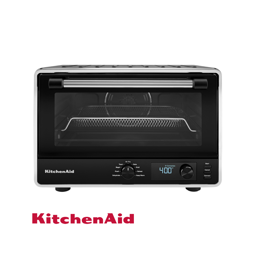 Horno KitchenAid Convección Con Freidora de Aire 21 Litros - 1800W KCO124BM
