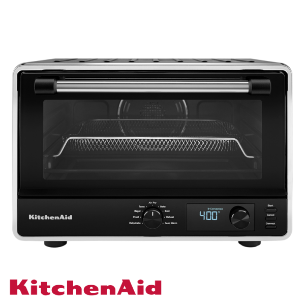 Horno KitchenAid Convección Con Freidora de Aire 21 Litros - 1800W KCO124BM