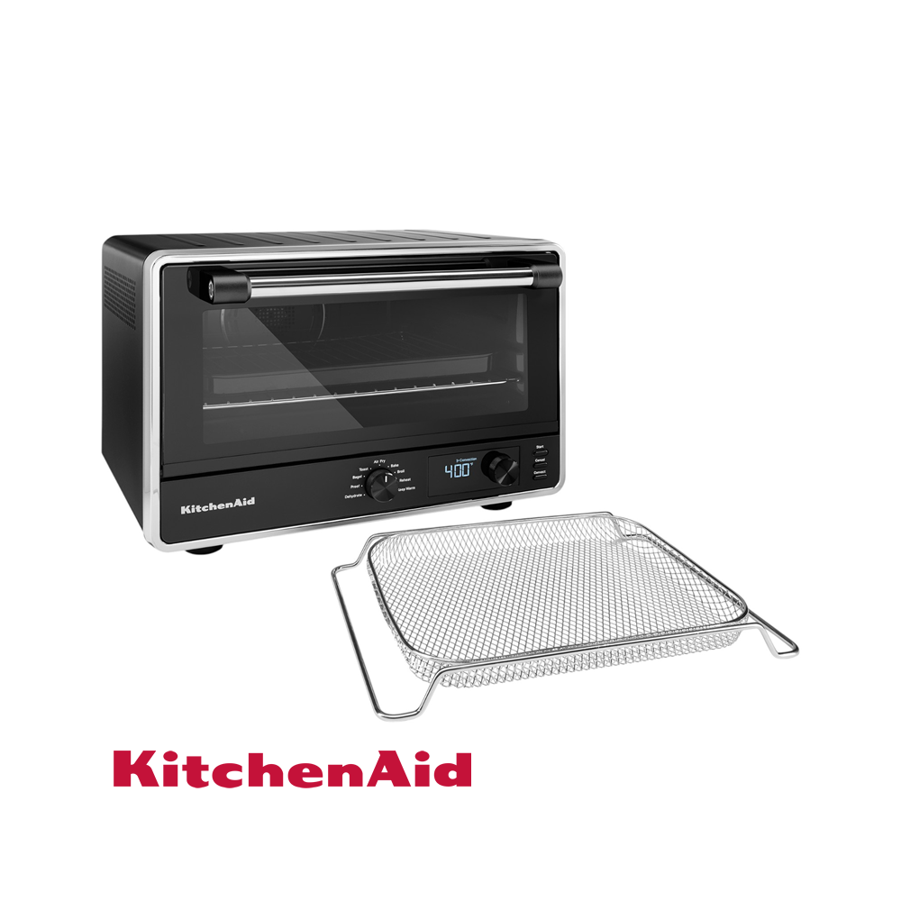 Horno KitchenAid Convección Con Freidora de Aire 21 Litros - 1800W KCO124BM