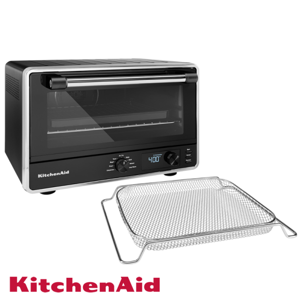 Horno KitchenAid Convección Con Freidora de Aire 21 Litros - 1800W KCO124BM