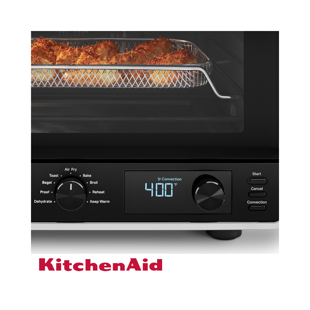 Horno KitchenAid Convección Con Freidora de Aire 21 Litros - 1800W KCO124BM