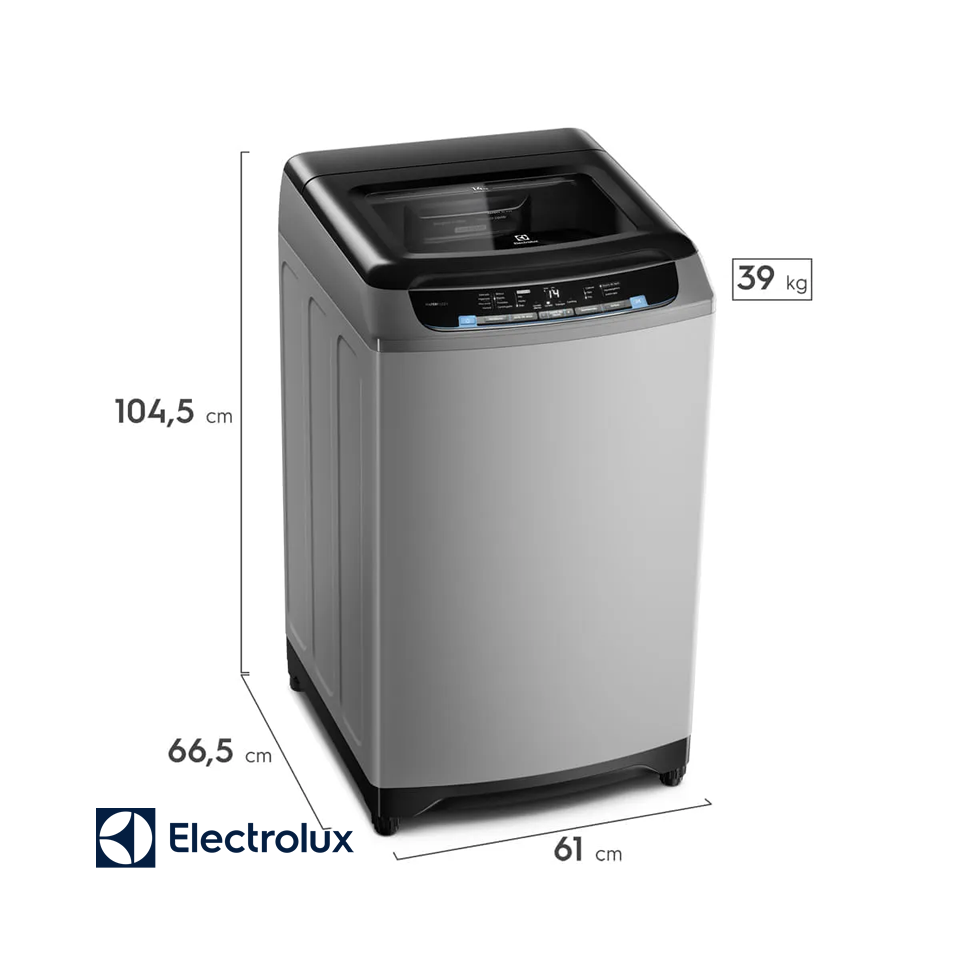 Lavadora Electrolux 14 kgs 30 Lbs Digital Sin Agitador EWIX14F6C5G