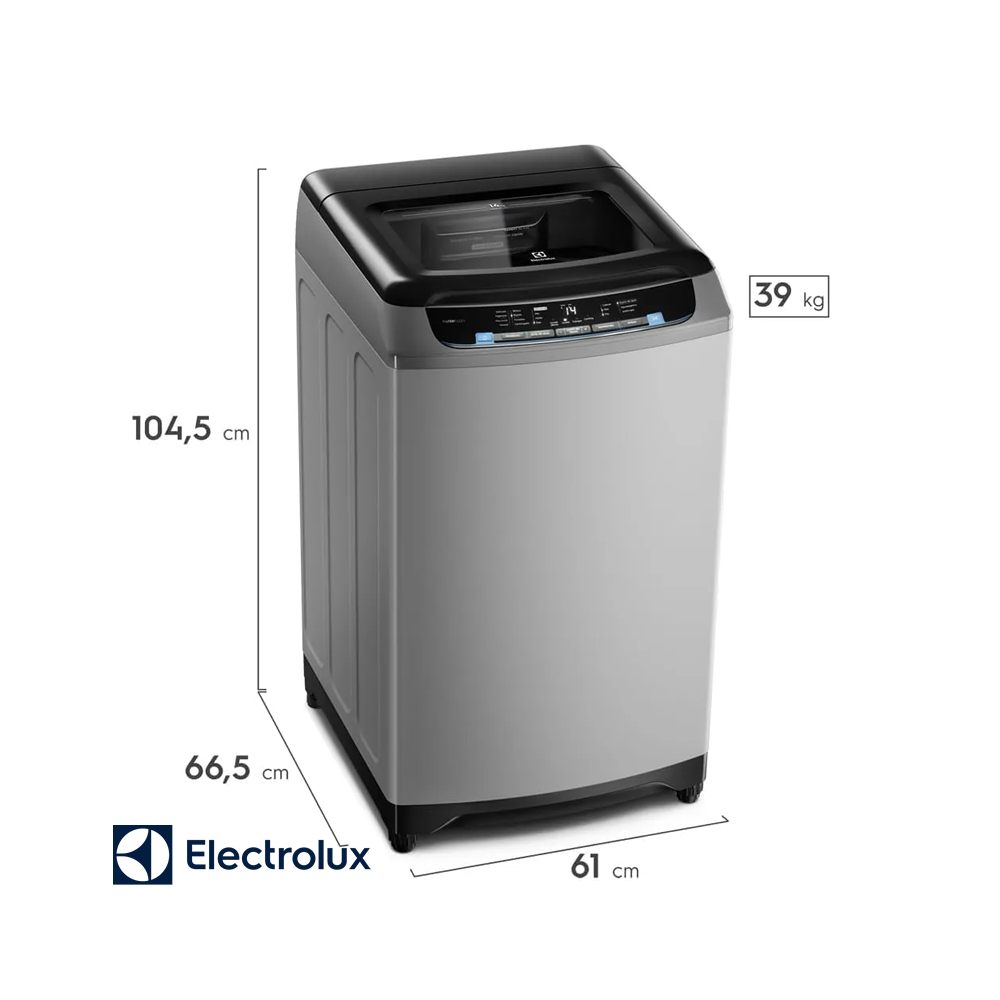 Lavadora Electrolux 14 kgs 30 Lbs Digital Sin Agitador EWIX14F6C5G