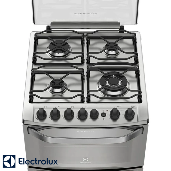 Cocina a Gas Electrolux 4 Quemadores Doble Horno Con Grill 56DXQ