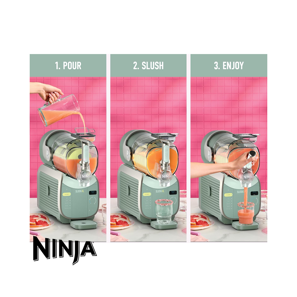 Maquina de Granizados Ninja Slushi Profesional de 3.7 litros FS601GN