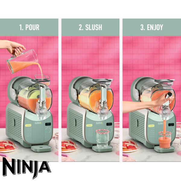 Maquina de Granizados Ninja Slushi Profesional de 3.7 litros FS601GN