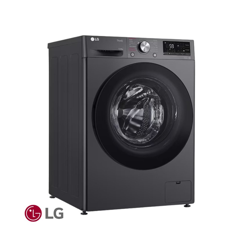 Lavadora Secadora LG 13 kgs Eléctrica 110v Inverter Gris WD13MVC4S6