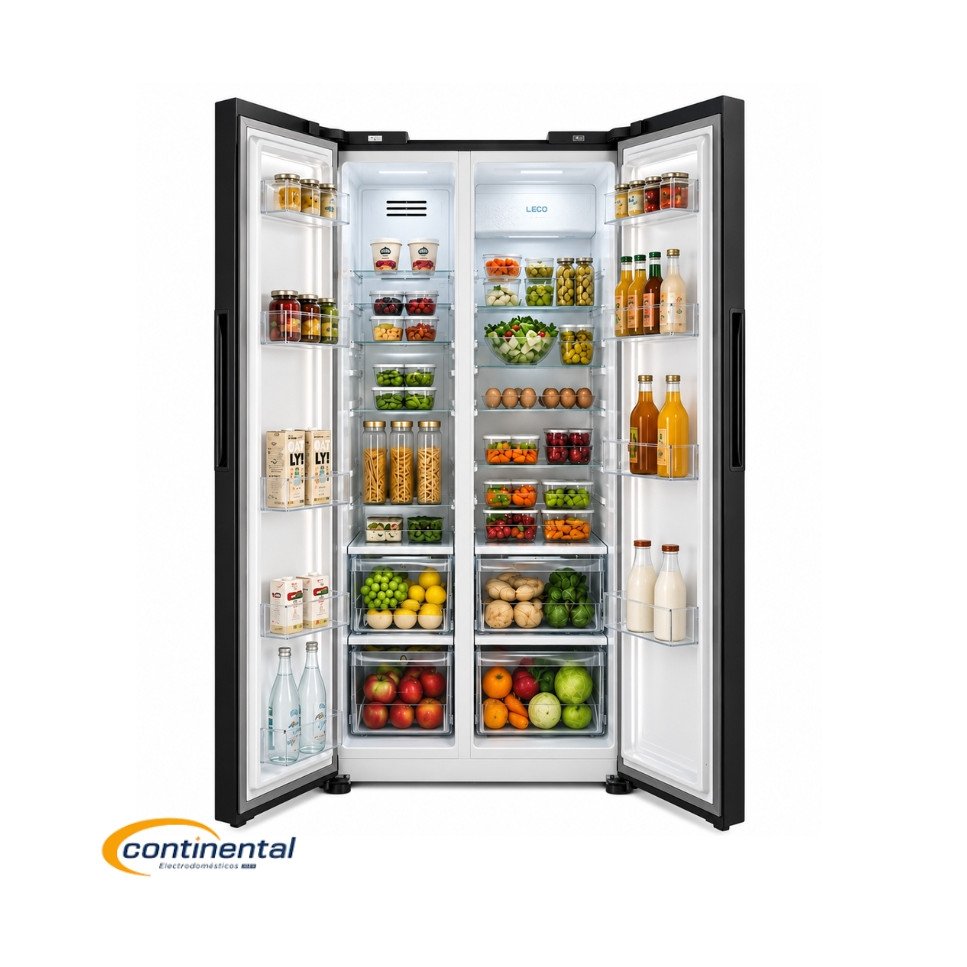 Refrigeradora Continental Side By Side 650 Litros Inverter MRF-650